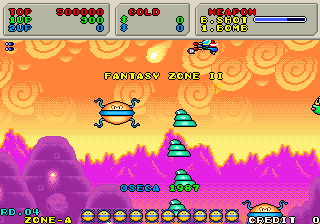Fantasy Zone 2 (System 16C) original version