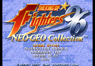 KOF 96 Collection