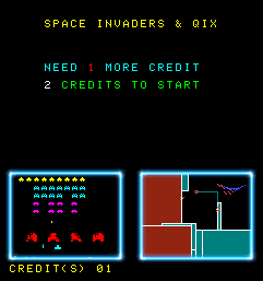 Space Invaders / Qix Anniversary