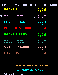 Super ABC Pacman Multigame