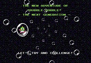 Bubble Bobble 2 Release