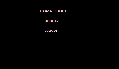 Final Fight (Japan)