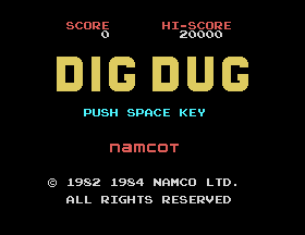 Dig Dug (MSX)