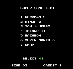 Super Game Mega Type 1