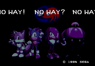 Sonic & Knuckes with any other game