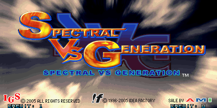 Spectral Vs Generation