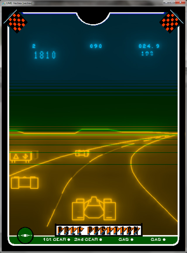 Vectrex Pole Position