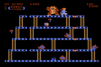 Atari 800 Donkey Kong