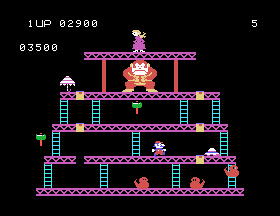 Intellivision Donkey Kong