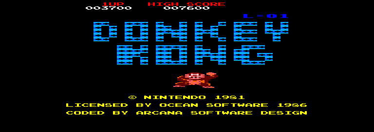 Donkey Kong CPC