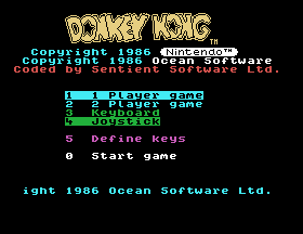 MSX Donkey Kong