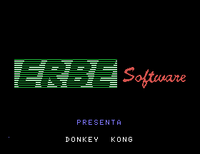 MSX Floppy Donkey Kong