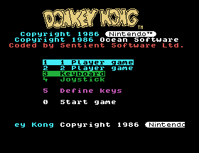 MSX Floppy Donkey Kong