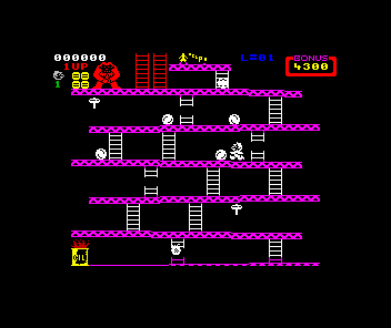 Spectrum Donkey Kong