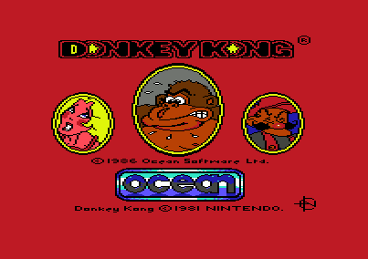 Donkey Kong C64 Ocean