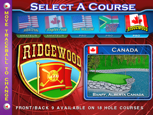 Golden Tee Fore