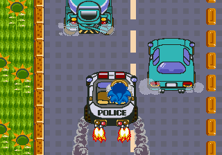 Waku Waku Sonic Patrol Car