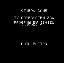 Z80 TV Game