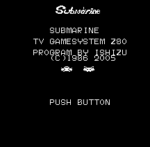 Z80 TV Game