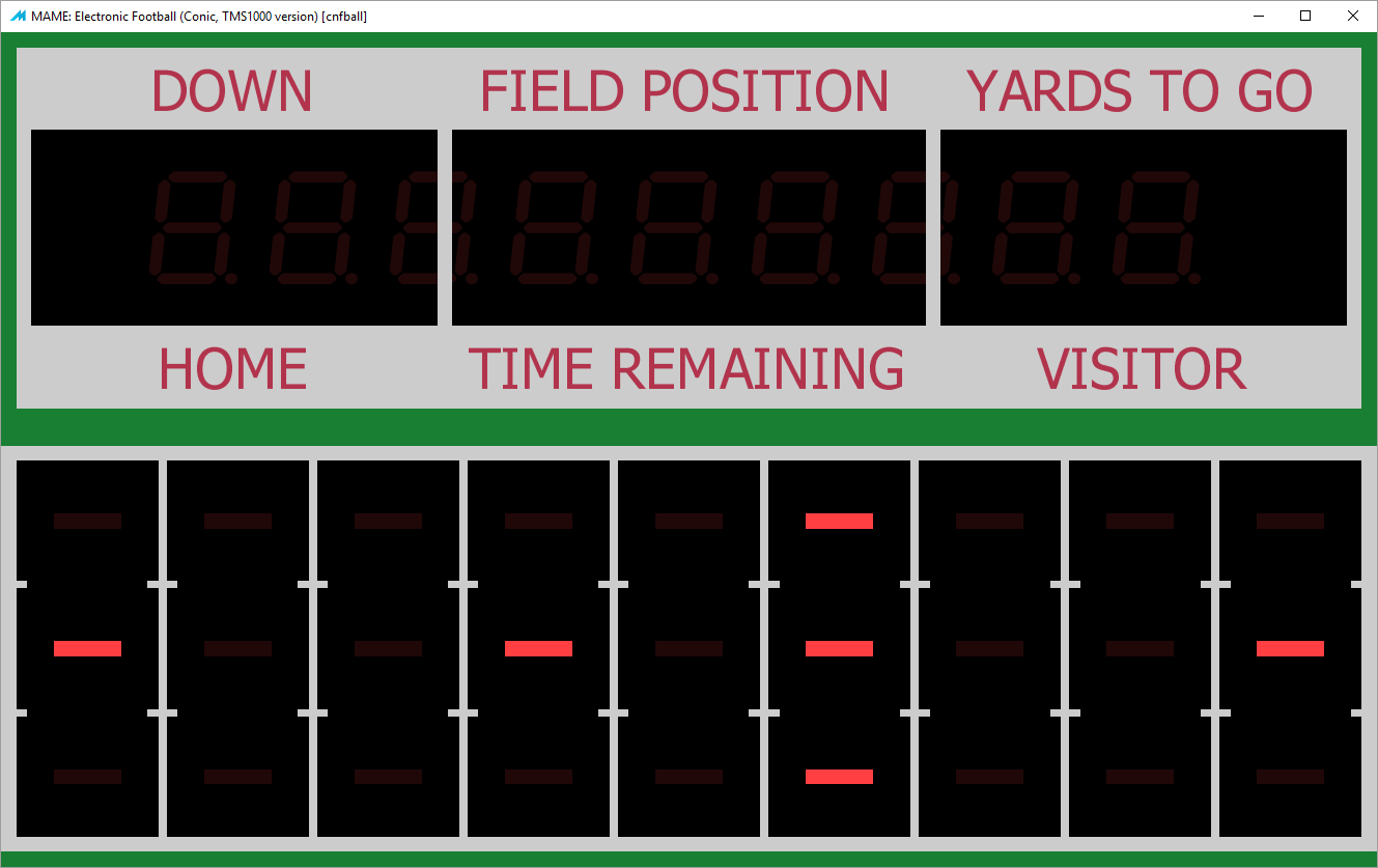 Conic's Electronic Football