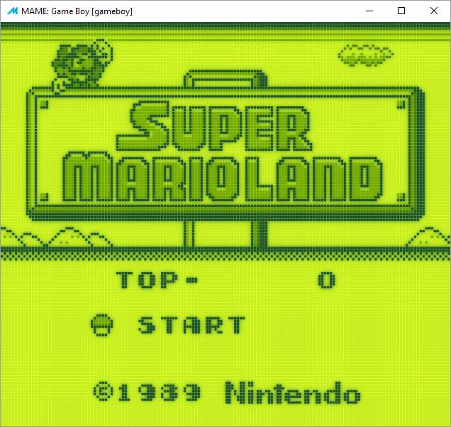 Super Mario Land (GameBoy) HLSL