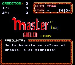 Master Boy (1987)