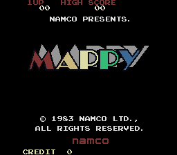 Namco Nostalgia 1 (Mappy)