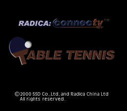 connectv Table Tennis
