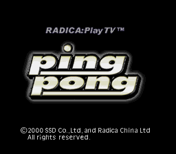 Radica Ping Pong