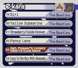 e-kara The Beatles