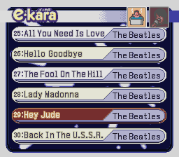 e-kara The Beatles