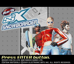 Play TV SSX Snowboarder