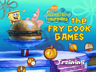 SpongeBob Fry Cook Games