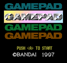 Bandai Game Pad