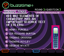 Buzztime Trivia