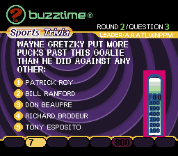 Buzztime Trivia