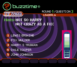 Buzztime Trivia