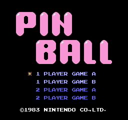NES Pinball