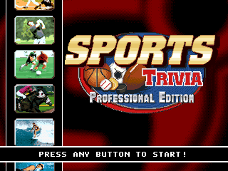 Sports Trivia Professional