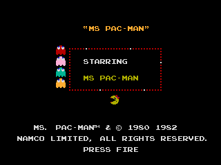 Jakks Pacific Wireless Ms. Pac-Man 7-in-1