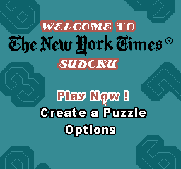 The New York Times Sudoku