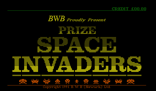 Prize Space Invaders