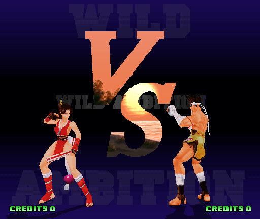 Fatal Fury: Wild Ambition - Arcade - Artwork - Select Screen