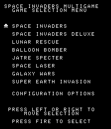 Invaders Multigame