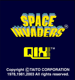 Space Invaders / Qix Anniversary