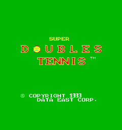 Super Doubles Tennis (Deco Cassette System)