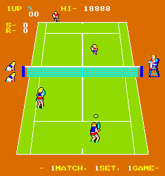 Super Doubles Tennis (Deco Cassette System)