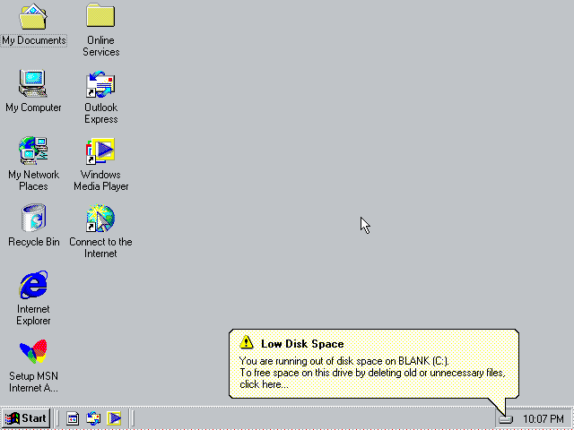 Windows ME on a 486