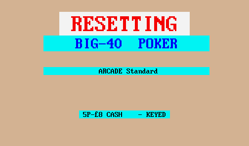 Big 40 Poker