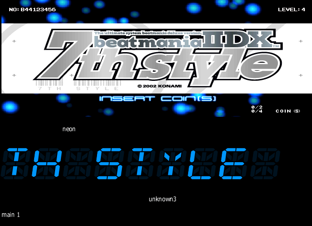 Here is beatmania IIDX 7th style